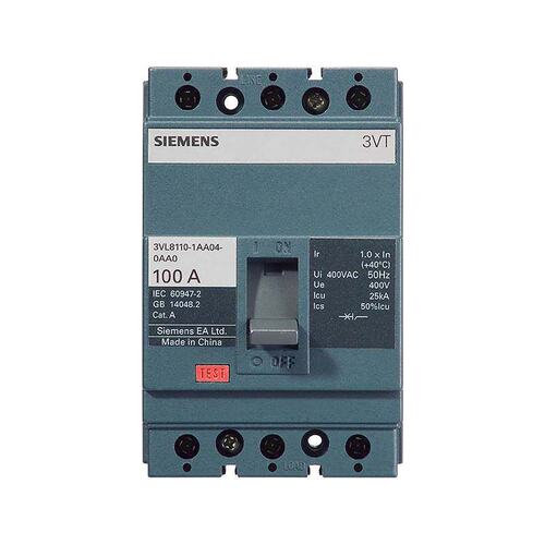 议价塑壳断路器3VT8 VT100N63 TMF F/4P可维修