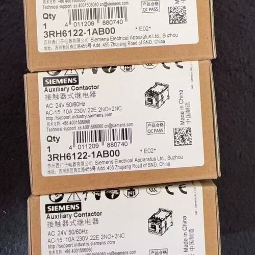 议价3RH6122-1AB00接触器式继电器可维修