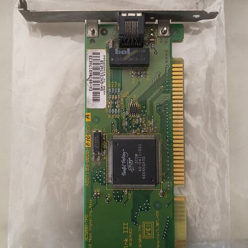 议价3Com EtherLink III 3C509B-TPO网可维修