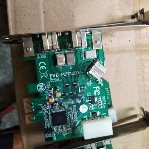 可维修IOI FWB-PCIE1X20 机械视觉 工业图像采集卡4议价