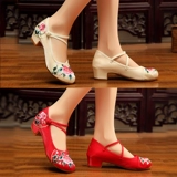 Обувь, этнические танцующие слипоны для танцевального шоу, этнический стиль