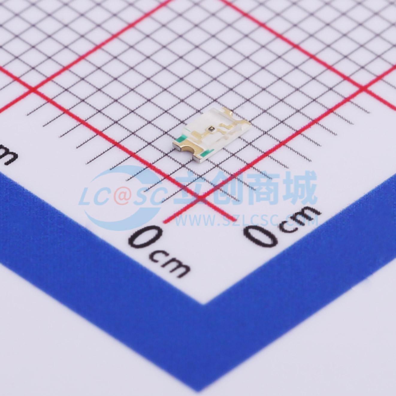 10个 发光二极管/LED HL-PC-3216S11GC 黄绿色 1206 电子元器件配