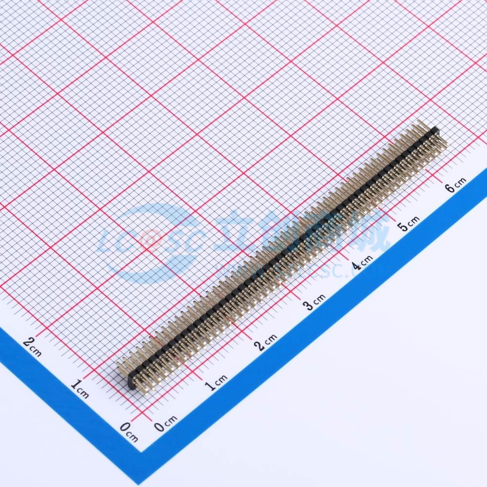 排针 MTP310-1250S1 插件,P=1.27mm 2x50P 原装 电子元器件配单