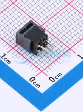 排母 CSFA208-0202A017R1AF 插件,P=2mm 2x2P 双排 电子元器件