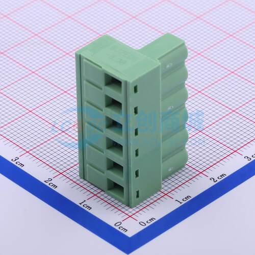 插拔式接线端子 WJ2EDGK-5.08-6P P=5.08mm 插头 1x6P 电子元器件