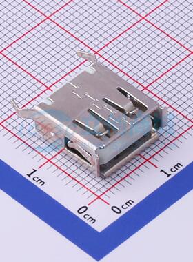 USB连接器 USB-255-BRYH137 插件 母 直插 原装 电子元器件配单