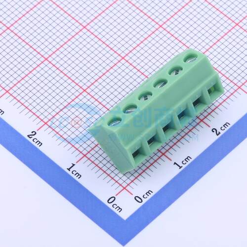 螺钉式接线端子 KF127S-3.81-6P 插件,P=3.81mm 1x6P 电子元器件