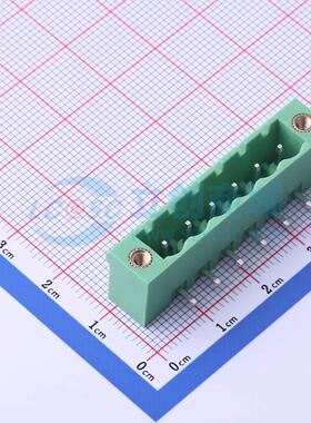 插拔式接线端子 2ETYRM-5.08-06P-14-100AH 弯插,P=5.08mm 板端/