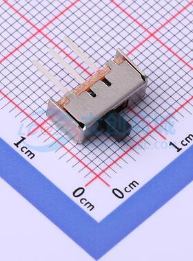 滑动开关 SS-12E17G3 插件,4.1x11.6mm 原装正品 电子元器件配单