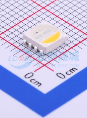 10个 发光二极管/LED TJ-S5050UG3W5TLCRGBDW-A5 红色,翠绿色,蓝