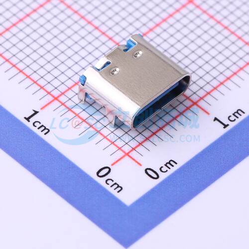 USB连接器 MC-107DH SMD 母 卧贴 原装正品 电子元器件配单