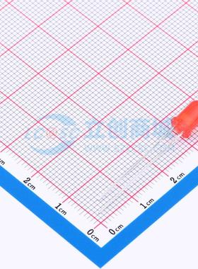 10个 发光二极管/LED NFD5408URD 红色 插件,D=5mm 电子元器件配