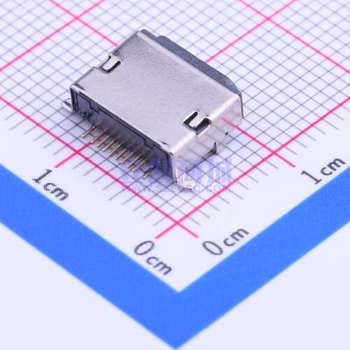USB连接器 914-614A2025S10200 SMD 母 10P 原装 电子元器件配单