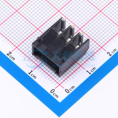 线对板针座 DF63M-3P-3.96DS 弯插,P=3.96mm 原装 电子元器件配单