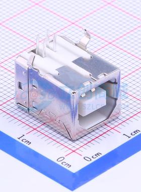 USB连接器 U-USBBR04P-F000 插件 母 4P 原装正品 电子元器件配单