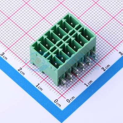 插拔式接线端子 JL15EDGKNR-35012G01 弯插,P=3.5mm 板端/插座-闭