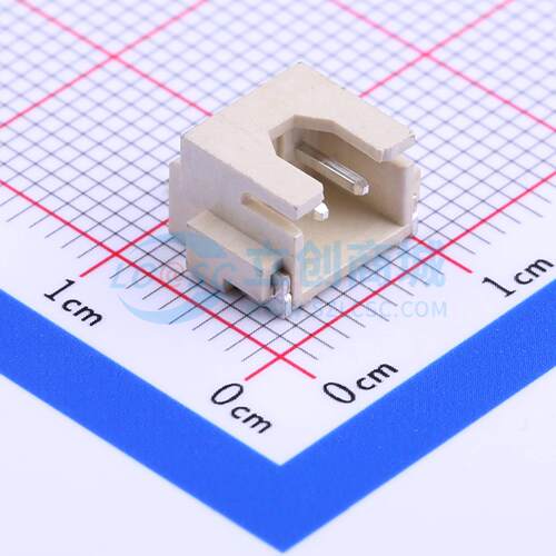 线对板针座 W-2501M02P-0200 SMD,P=2.5mm 1x2P 电子元器件配单