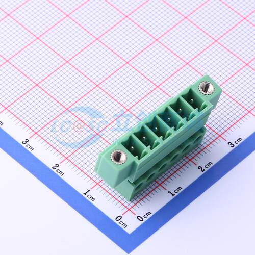 插拔式接线端子 KF2EDGRKP-3.81-6P P=3.81mm 插头 1x6P 原装正品