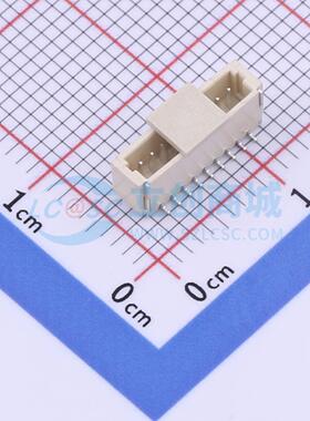 线对板针座 WAFER-SH1.0-9PLB SMD,P=1mm 1x9P 立贴 电子元器件