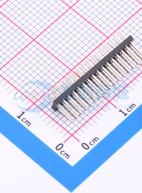 排针 HB-PH1-127216PB2GOP 插件,P=1.27mm 2x16P 方针 电子元器件