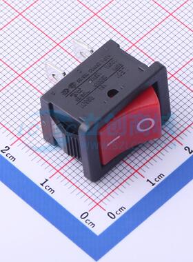 船型开关 RS601A-1010011R3B 插件 21mm 15mm 13.6mm 电子元器件