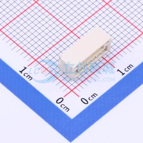 线对板针座 GH125-S06DCA-00 SMD,P=1.25mm,卧贴 1x6P 卧贴 原装