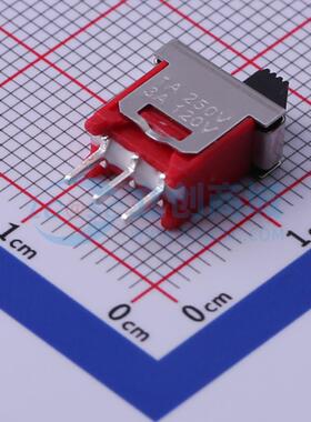 滑动开关 5FS1S102M2QES 插件 单刀双掷 10.16mm 电子元器件配单