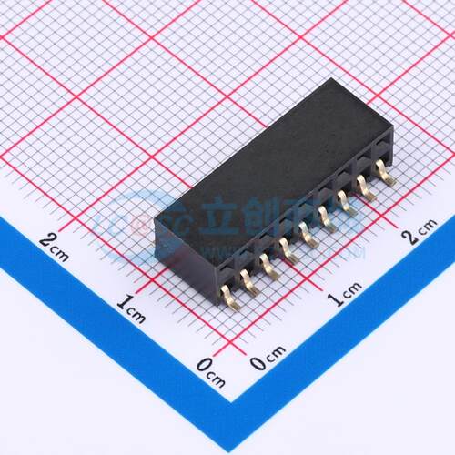 排母 2159-209MG0CUNR1 SMD,P=2.54mm 2x9P 方孔 电子元器件配单