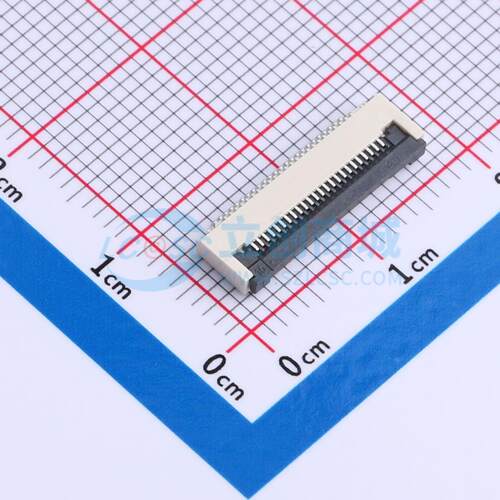 FFC/FPC连接器 HX 0.5-24P XGXJ-H2.0 SMD,P=0.5mm,卧贴 24P 原装