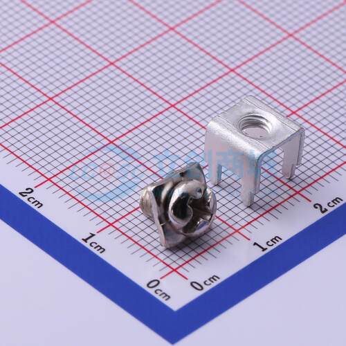PCB焊接端子 T44001 插件 板凳状 M4 4 原装正品 电子元器件配单