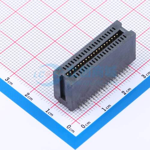 金手指连接器 HEV40LP03BK SMD,P=1.27mm 1.27mm 40P 电子元器件