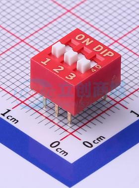 拨码开关 NDS-03V 插件 原装正品 电子元器件配单