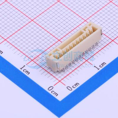 线对板针座 A1257WR-S-11P SMD,P=1.25mm 1x11P 电子元器件配单