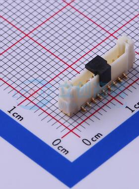线对板针座 A1253WVA-S-09PD01 SMD,P=1.25mm 1x9P 立贴 原装正品