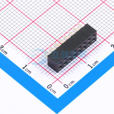 排母 CSFA201-0802A001R1AC 插件,P=2mm 2x8P 电子元器件配单