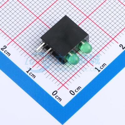 10个 发光二极管/LED XL-DZ304SYGD/2 黄绿色 DIP 原装 电子元器