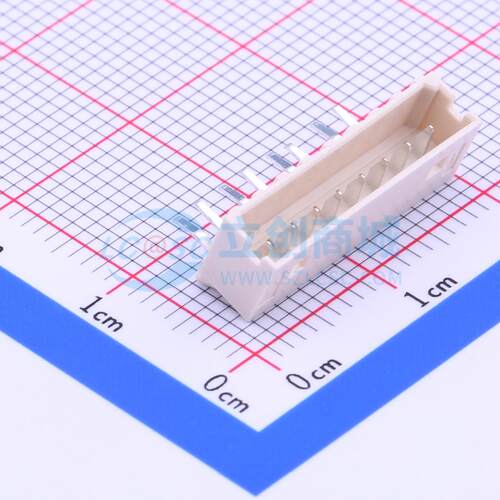 线对板针座 A2004WR-8P 弯插,P=2mm 1x8P 弯插 电子元器件配单