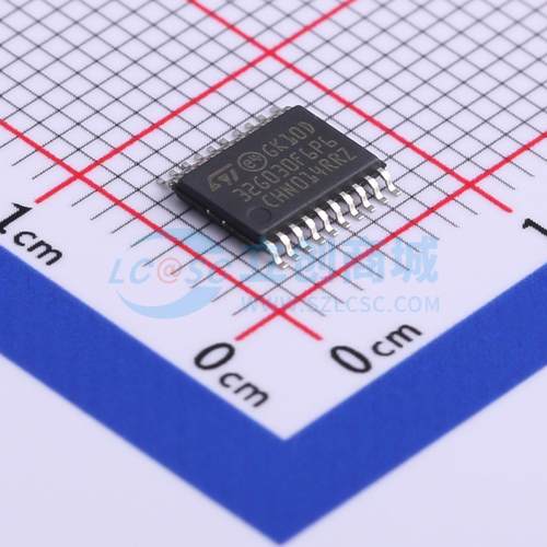 单片机(MCU/MPU/SOC) STM32G030F6P6TR TSSOP-20 电子元器件配单