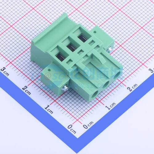 插拔式接线端子 2EDGKAM-5.08-03P-14-00A(H) P=5.08mm 插头 1x3P