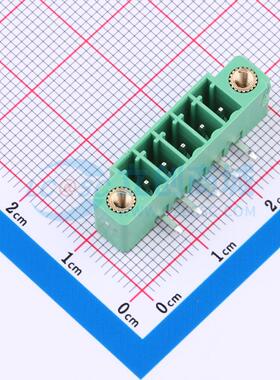 插拔式接线端子 WJ15EDGRM-3.5-5P 弯插,P=3.5mm 电子元器件配单