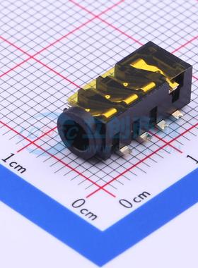 3.5mm耳机座 PJ-35368-B-SMT SMD 500mA 30V 原装 电子元器件配单
