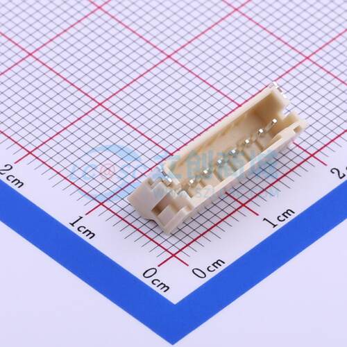 线对板针座 HX20007-7AWB SMD,P=2mm,卧贴 1x7P 卧贴 电子元器件