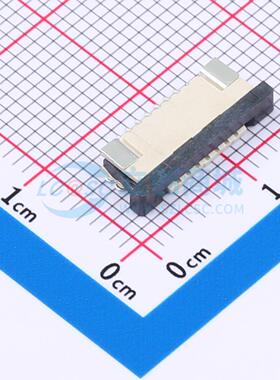 FFC/FPC连接器 FPC-1.0AX-7PWCR-H25 SMD,P=1mm,卧贴 抽屉式 7P