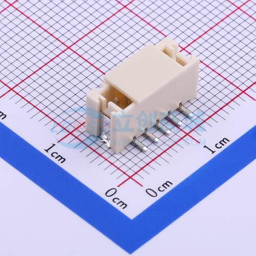 线对板针座 HX20007-5AB SMD,P=2mm 1x5P 立贴 电子元器件配单
