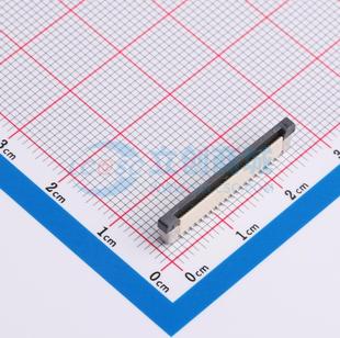 SMD P=0.5mm 抽屉式 FFC 单侧触点 X05C2040TZ 40P 垂 FPC连接器