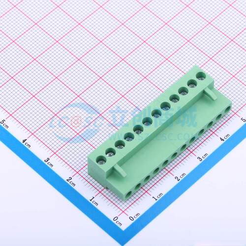 插拔式接线端子 JL396-39612G01 P=3.96mm 1x12P 电子元器件配单