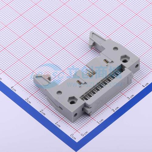 连接器 B-3100F20P-0800 P=2.54mm 2x10P 牛角扣