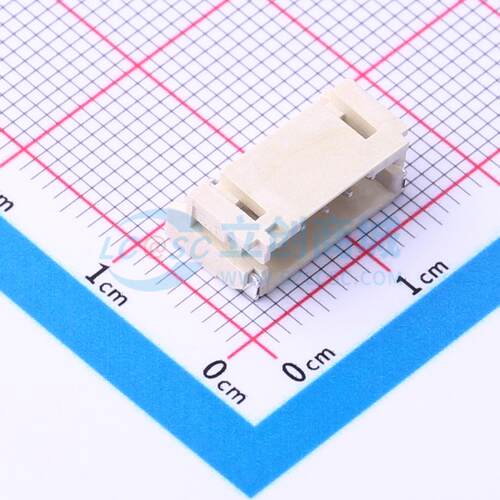 线对板针座 2.0-A-5PWB SMD,P=2mm,卧贴 1x5P 卧贴 电子元器件