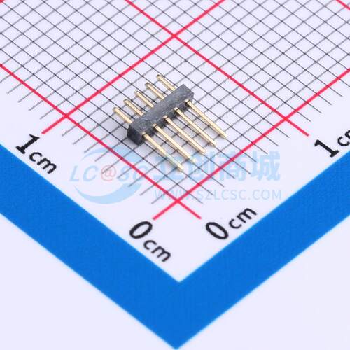 排针 GPCA101-0502A001C1AA 插件,P=1mm 1x5P 电子元器件配单