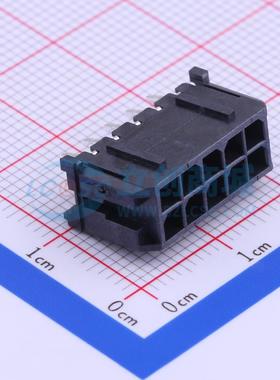 线对板针座 430451012 插件,P=3mm 2x5P 直插 电子元器件配单